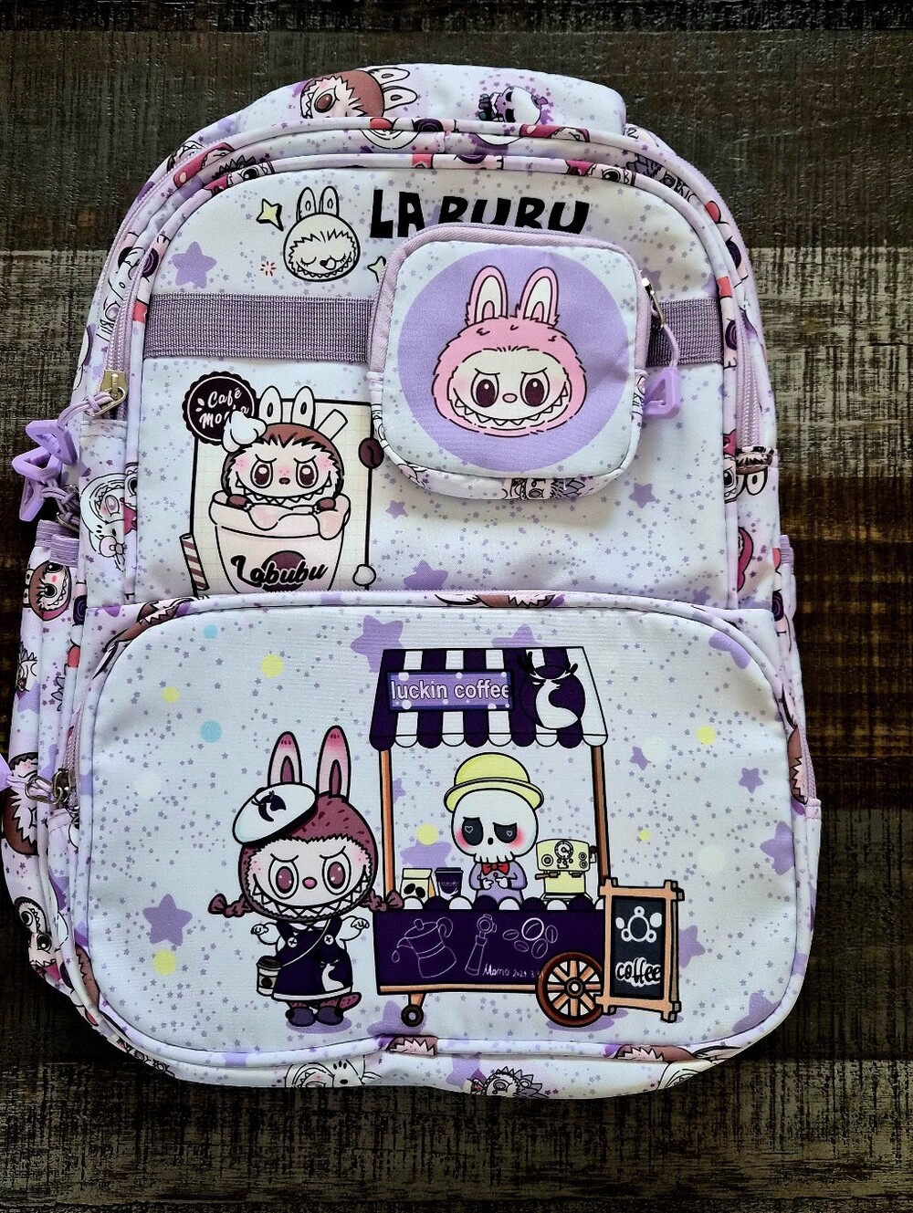 Back to School! 2 PC Cartoon Monster Backpack Set ~ High Quality ~ Super Cute!